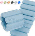 Bala Bangles Wrist & Ankle Weights for Women & Men - Adjustable Weighted Bands - Soft Silicone Arm & Leg Weights for Pilates, Yoga, Walking, Barre, Home Workout & Strength Training Exercise