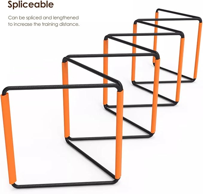 YXXSDP Speed Training Hurdles for Kids, School Lightweight Agility Obstacle Training Set, Professional Compact Sports Practice Equipment