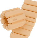 Bala Bangles Wrist & Ankle Weights for Women & Men - Adjustable Weighted Bands - Soft Silicone Arm & Leg Weights for Pilates, Yoga, Walking, Barre, Home Workout & Strength Training Exercise