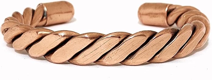 Copper Bracelet Magnetic Pure Copper Therapy Effective & Natural Relief Cuff for Women's & Men's