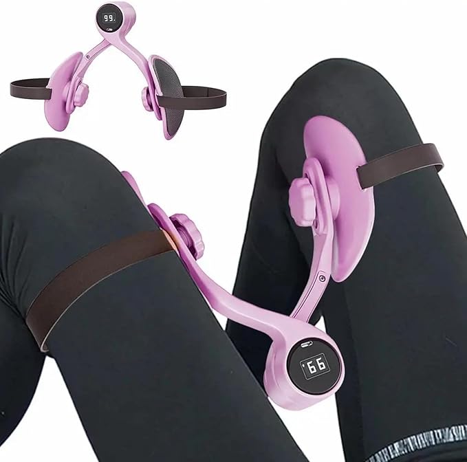 Arm Leg Exercisers Pelvic Floor Muscle Trainer Inner Thigh Toner Workout Equipment for Home Gym Sport Weight Loss Inner Exercise Device Leg Clamp