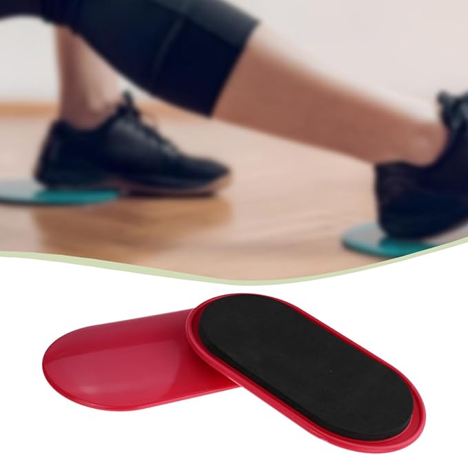 Core Sliders 2-Piece Set, Ab Pads for Beginner Home & Gym Workout, Portable Lightweight Sliding Discs for Dance Exercise