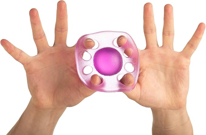 Serenily Grip Strength Trainer Finger Stretcher Hand Exercisers for Therapy Finger Extension Exerciser for Carpal Tunnel Hand Grips for Strength Training Finger Strengthener - 3 Piece Finger Exerciser