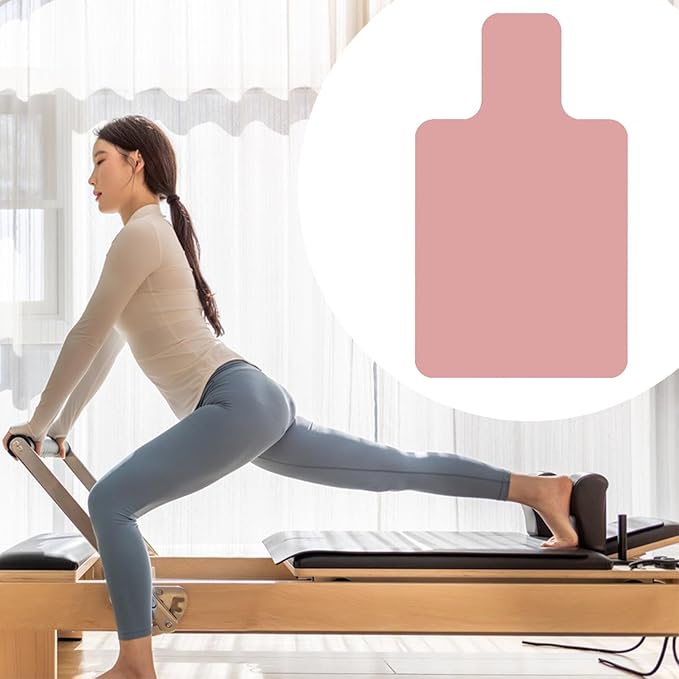 YIJU Pilates Reformer Mat Yoga Pad Professional Gifts Soft PU Rubber Exercise Mat Accessory for Training Yoga Gym Fitness Workouts