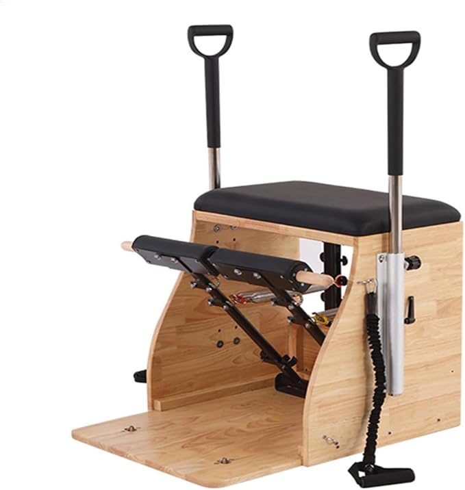 Pilates Stability Chair, Split-Type Pedal Combination Chair, Suitable for Home and Studio Fitness, for Strength and Flexibility Training.