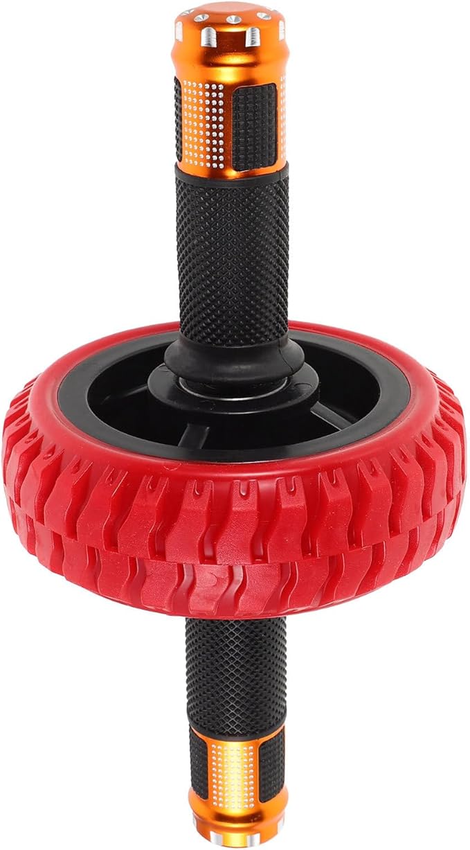 Ab Roller Wheel Core Workout Roller with Elbow Support Portable Small Abdominal Exercise Wheel for Home Gym Strength Training