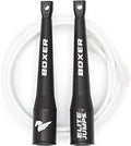 Elite Jumps Boxer 3.0 Jump Rope – Professional Boxing Workout Equipment | Tangle-Free PVC Skipping Rope with Smooth Action Handles | Slip-Resistant Grips for Fitness & Cardio Training