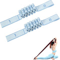 Fitness Resistance Band for Stretching and Yoga, Number Stretch Resistance Band with Clear Markings, 8/10-Section Elastic Training Bands for Yoga, Stretching, Pilates, Fitness