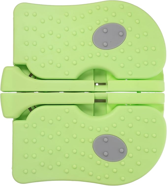 Mini Stepper Home Exercise Machine, Portable Fitness Stepper Platform with Resistance Bands, Compact Green Stair Climbing Trainer for Indoor Cardio Workout and Varicose Vein