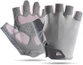 Women's Workout-Cycling-Fingerless-Gloves with Anti-Slip Palm - Breathable Grip Weightlifting Gym Sport Gloves