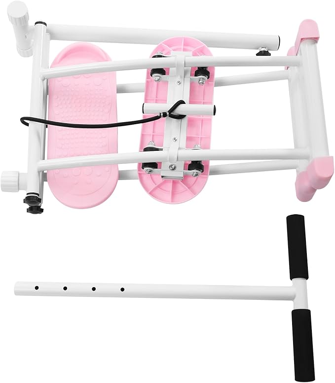 Pelvic Floor Muscle Repair Strengthening Training Device,Yoga Tension Band,Equipment Adjustable Height,Double-Bearing Pulley,Ski Exercise Machine Strength Training,for Fitness,Exercise,Body Shaping