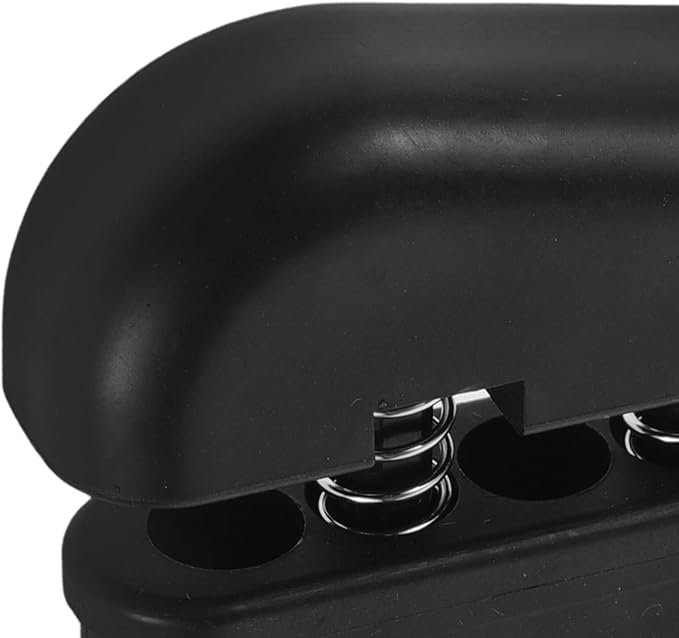 FUOYLOO Finger Strengthener Hand Grip Strengthener Hand Gripper Strength Training Device for Adults, 7lb Resistance, Black, Forearm and Finger Exercise Equipment for Guitarists