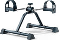 Under Desk Elliptical & Mini Exercise Bike – Seated Leg Exerciser & Pedal Machine for Seniors Arm & Leg Workout, with Non-Slip Covers & Multiple Adjustable Resistance/Speeds