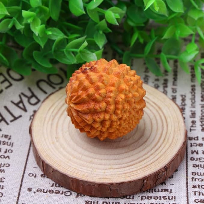 1Pairs/2pcs Relieve Stress Tension with Thuja Wooden Hand Massage Ball for Yoga Meditation Exercise Ball Massage Tools Wooden Crafts
