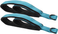 Mikikit Workout Band Flexibility Thick Gym Straps Gymnastics Yoga Belt Pilates Straps Blue Stretching Stretch