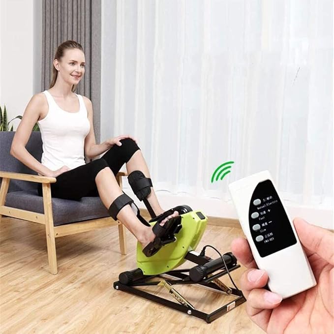 Electric Pedal Exerciser Medical, for Leg Arm and Knee Recovery Exercise Exercise Bike and Pedal Exerciser for Disabled and Elderly