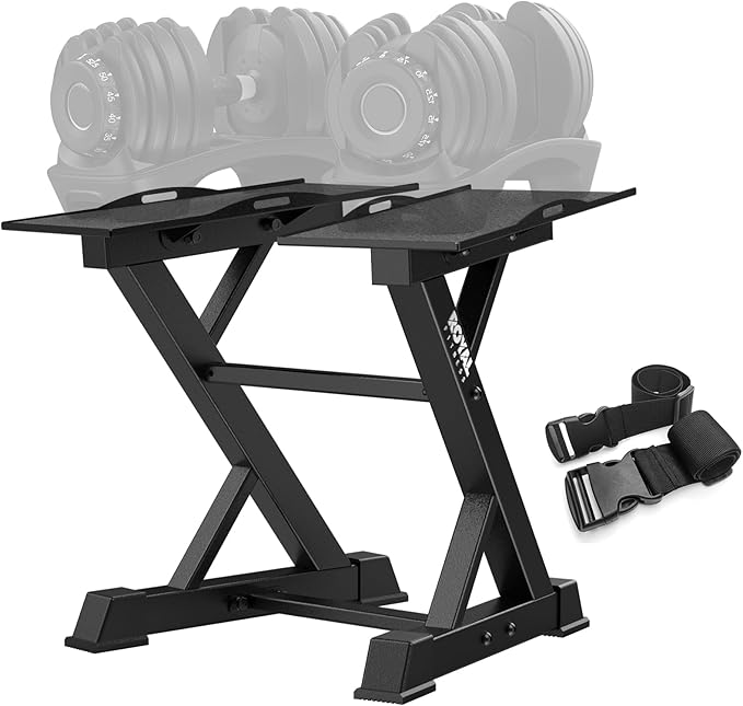 Adjustable Dumbbell Rack Weight Rack Heavy Duty, Home Gym Dumbbell Storage Stand Holder