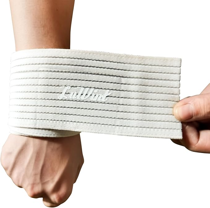 Luwint Wrist Guards for Athletic Use, Elastic Wrist Band Ankle Wrap for Men Women - Stretch Pain Relief Support Strap for Sports Gym Weightlifting Working Out Running