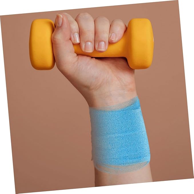 3rolls Tennis Grip Tape Bat Grip Tape Wrist Wraps Film Cuttable Bandage Wrap for Joint Protection Breathable for Outdoor Athletes