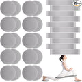 Soulchen 30 Pcs Core Sliders and Resistance Bands Exercise Glider Discs Gifts 40 Lbs Resistance Loop Exercise Bands for Group Training Classes Fitness Slider Workout