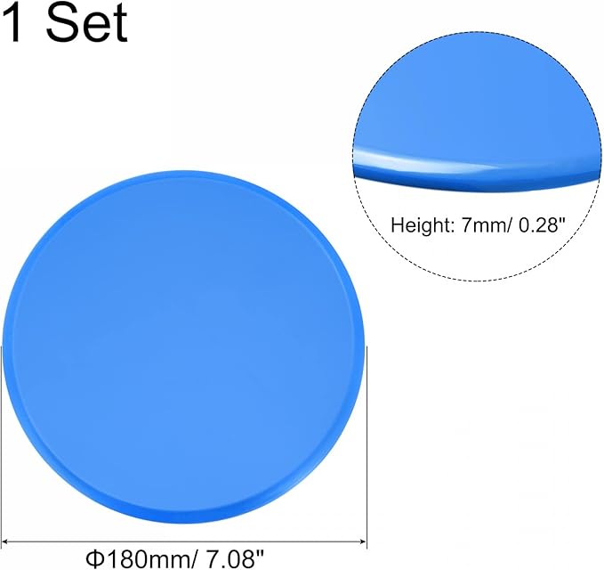 uxcell Exercise Core Sliders, Glider Discs with Straps, Use on Carpet or Floor for Full Body Workout