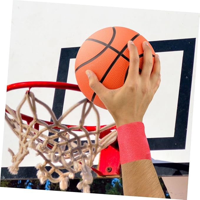 3rolls Tennis Grip Tape Bat Grip Tape Wrist Wraps Film Cuttable Bandage Wrap for Joint Protection Breathable for Outdoor Athletes