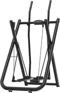 Air Walk Elliptical Glider Machine,Ellipse Machine for Home Cross-Training Arm/Leg Cardio Workout Equipment,Fully Assembled Low-Impact Design for Home Gym,600LBS Loading Capacity-New Version