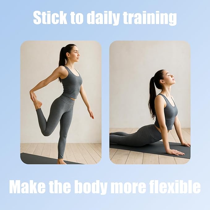 5‑in‑1 Mobility Stick & Stretching Equipment – Hamstring Stretcher, Calf & Foot Fascia Stretcher, Adjustable Stretching Strap for Full‑Body Flexibility, Pain Relief & Improved Posture yoga