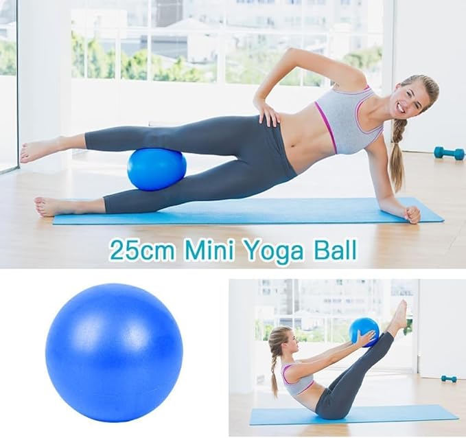 Pilates Essentials Kit for Women - Home Fitness Equipment Set, Includes Pilates Ring, Yoga Ball, Resistance Bands, Booty Bands for Core Strength, Glute Toning, and Yoga Stretching