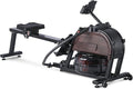 Magnetic/Water Rowing Machines for Home, Full-Body Workout, Low-Impact, Max 350Lb Weight Capacity, Rower Machine of Quiet Resistance, App Compatibility & Space-Saving Design