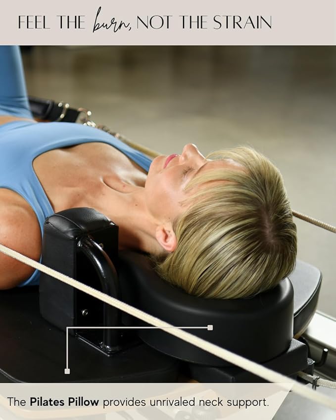 Pilates Reformer Pillow – Reformer Accessories – Head and Neck Support Pillow – Fits Merrithew, Stott, Aeropilates Reformer Machines – Workout Accessory