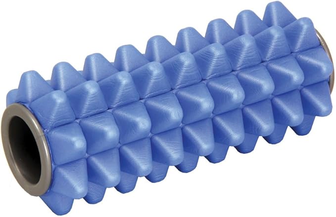 Fitness Mad Mini Massage Foam Roller, On-The-Go Myofascial Release, Travel Size, 16cm x 6,5cm, Portable Pain Relief for Tight Muscles