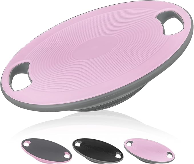 Wobble Balance Board with 15.5" No-Skid Surface for Core Trainer Physical Therapy, Home Office Exercise Balance Board for Woman & Man