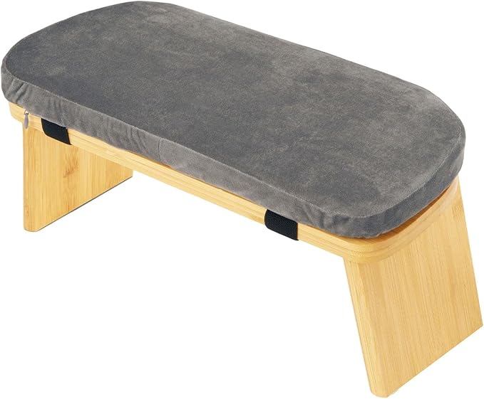Yoga Meditation Bench Prayer Stool Portable for Extended Practice Kneeling Stool