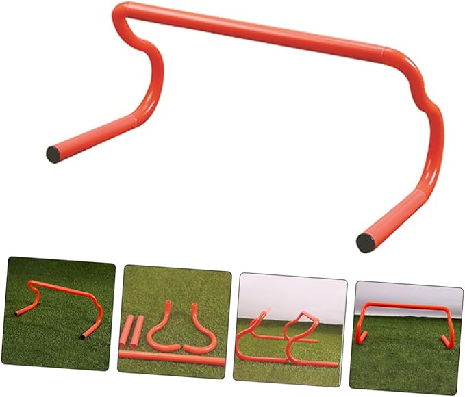 POPETPOP 3pcs Agility Training Hurdles Rack Detachable Hurdle Set Sports for Speed Training Indoor Outdoor Sports Equipment
