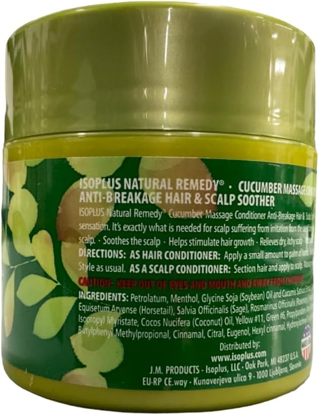 Isoplus Natural Remedy Cucumber Massage (Pack of 4)