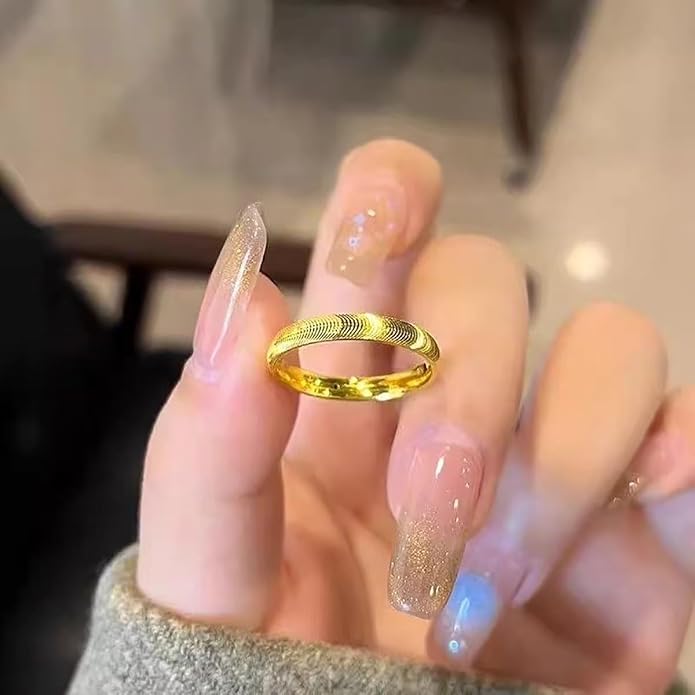 Lymphatic Magtherapy Cats Eye Ring for Women, Dainty Lymph Detox Drainage Titanium Ion Therapy Rings Finger Jewelry Gift for Men