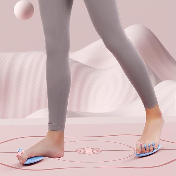 Arch Trainer Foot Massagers Foot Arch Strengthener Blue Arch Trainer for Calf Stretching Glute Toning Improved The Foot Bunion Toe Training Thin Calves Legs