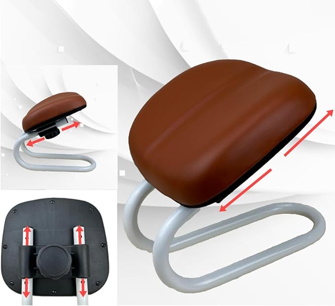 Colaxi Meditation Stool Chair Adjustable Gift Versatile Ergonomic Portable Meditation Bench Seat for Women Home Kneeler Adults