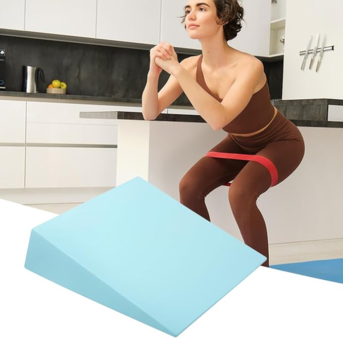 Squat Wedge – 270g Non-Slip Yoga Foam Board, High-Density Stretching Equipment | Portable Professional Grade Exercise Accessory For Men Women Home Gym Balance Fitness Health Improvement Use