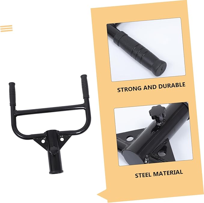 Generic Practical Barbell Barrel Rack Handle Strength Training Equipment for Home Gym Easy Install