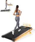 Walking Pad Treadmill, WALKWAKE 8% Incline Walking Pads, Compact Under Desk Treadmill for Home, 330lb Capacity 2.5HP Running Machine for Walking Jogging with LED Display