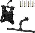 Heavy Duty Wall Mount Hanger for Weighted Vest Women Men – Wall Rack Holds Over 110lbs, Adjustable Weights Vest Storage, Space-Saving Storage for 6lb, 8lb, 12lb, 16lb, 20lb, 25lb, 30lb Weight Vest