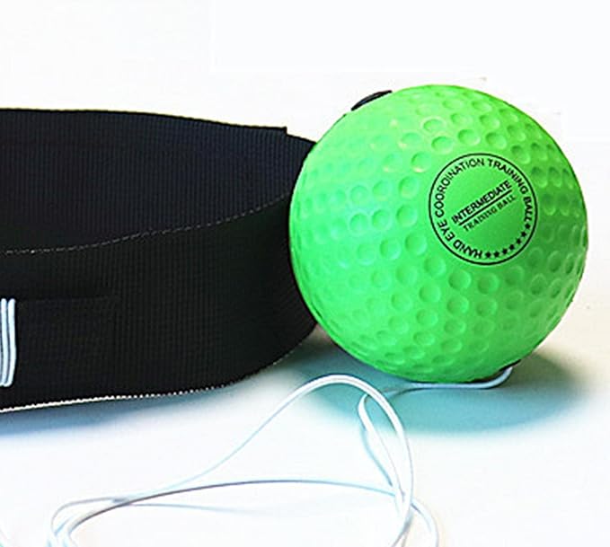 2X Reaction Balls with Headband for Hand Eye Coordination
