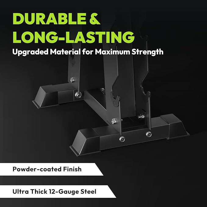 Dumbbell Rack A Frame Weight Rack Stand Dumbbell Weight Storage for Home Gym, Space-Saving Weight Stand for Home Gym
