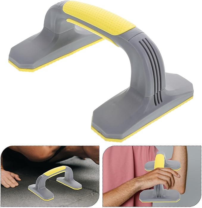 Push Up Bars Hand Stand Trainers 2pcs Plastic Non-Slip Strength Training Pushup Stands for Home Workout Fitness Exercise Equipment for Men and Women