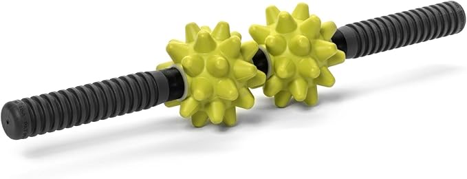 RumbleRoller Xtra Firm Beastie Bar Massage Stick Roller - Green