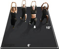 innhom Large Exercise Mat 6'x4'/7'x5'/8'x6'/9'x6'/10'x6' Workout Mat Gym Flooring for Home Gym Mats Exercise Mats for Home Workout Thick Floor Mat for Fitness