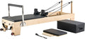 VEVOR Pilates Reformer Machine, Pilates Workout Equipment for Home Gym Studio Use, Pilates Reformer with Sitting Box and Jumpboard，fit for Beginners & Advanced Users