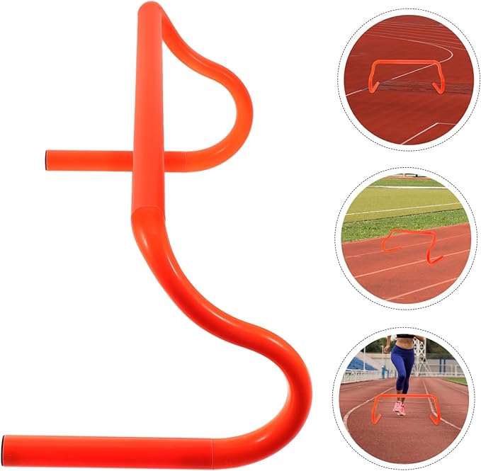 Portable Detachable PVC Agility Hurdles for Football Training Lightweight Jumping Training Rack Carry Bag for Outdoor Sports and Speed